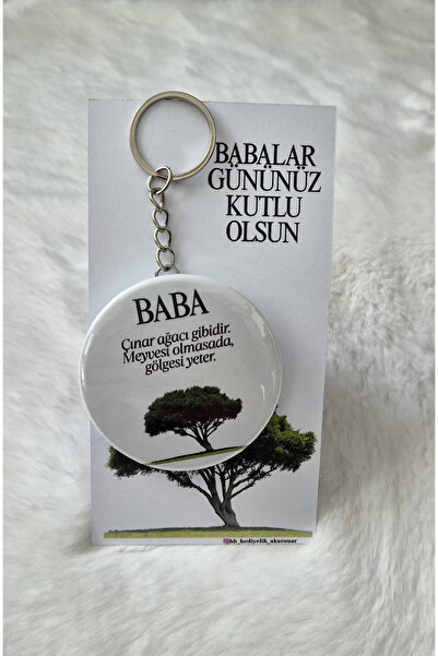 H&B Boutique 12 adet babalar günü hediyesi açacak ve anahtarlık (58 mm)