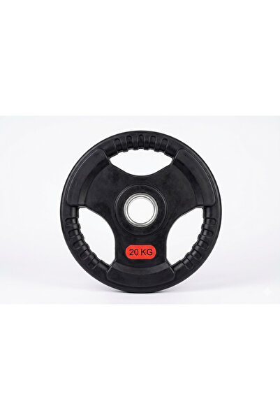 Generic طارة أوزان مطاطية 20 كجم – Rubber Weight Plate للأولمبي والجيم المنزل...