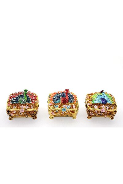 Mestore Swaroski Peacock Box Alk2052