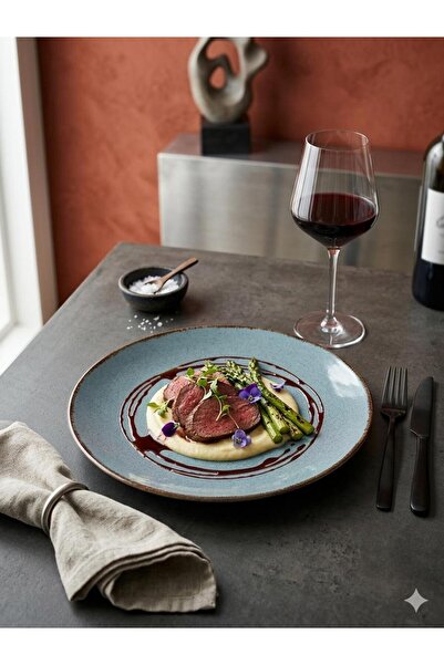 MAViHOME Pearl Series 6 Piece 25 cm Serving Plate