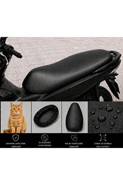 lawrenceshop Husa de șa pentru motocicletă RKS Bitter 125 Protecție impermeab...