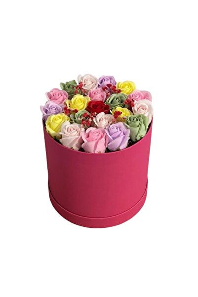 OEM Floral arrangement, Scented Soap Roses, Pink/Multicolor