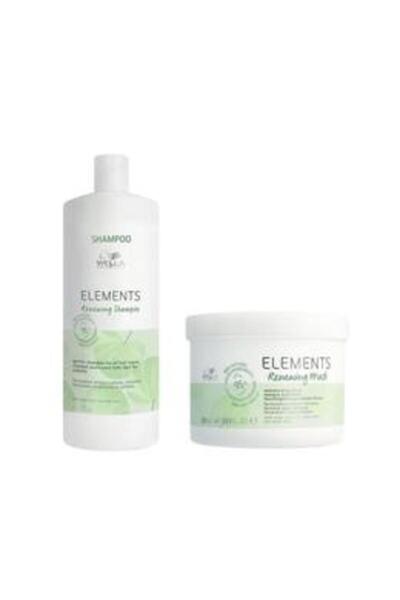 Wella Professionals Pachet Revitalizant - Elements Renewing: Sampon 1000 ml +...