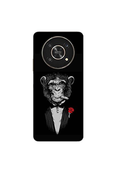 OEM Husa compatibila cu Honor X30 Silicon Gel Tpu Model Cigar Monkey