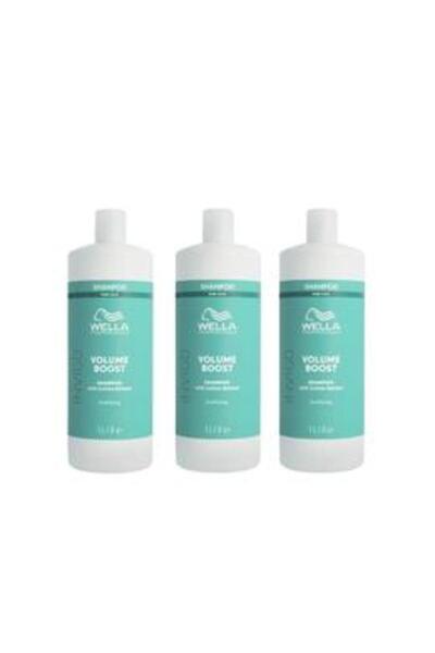 Wella Professionals Pachet 3 x Sampon pentru Par Lipsit de Volum - Invigo Vol...