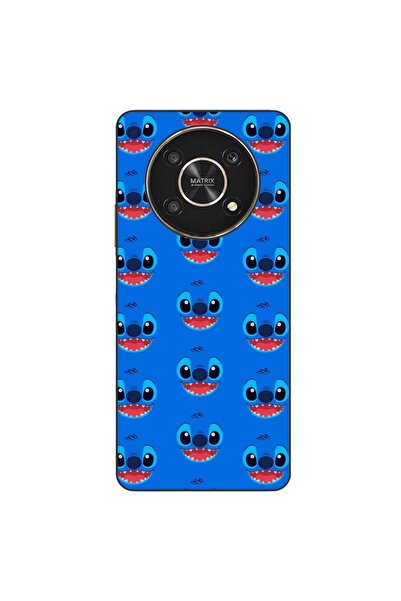 OEM Husa compatibila cu Honor X30 Silicon Gel Tpu Model Stitch Face Pattern