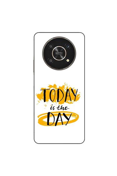 OEM Husa compatibila cu Honor X30 Silicon Gel Tpu Model Mesaj Today Is The Day