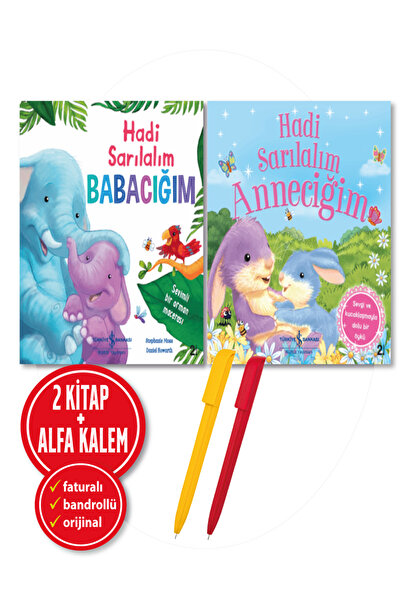TÜRKİYE İŞ BANKASI KÜLTÜR YAYINLARI Alfa Kalem+Hadi Sarılalım Anneciğim+Hadi ...