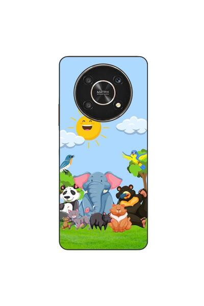 OEM Husa compatibila cu Honor X30 Silicon Gel Tpu Model Prietenii Junglei