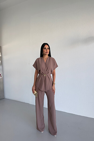 KAMACI BUTİK Degaje Yaka Becca Team