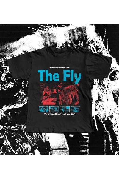 Grafftee Clothing Fly Printed Unisex Oversize T-Shirt