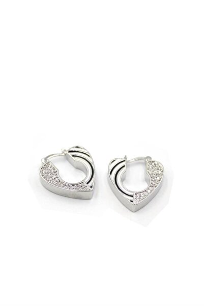 atastore2017 Heart Earrings - Silver