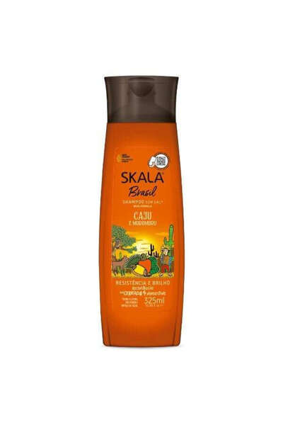 SKALA Brasil Σαμπουάν Αναδομητικό/Θρεπτικό & Λάμψης για Εύθραυστα Μαλλιά 325 ml