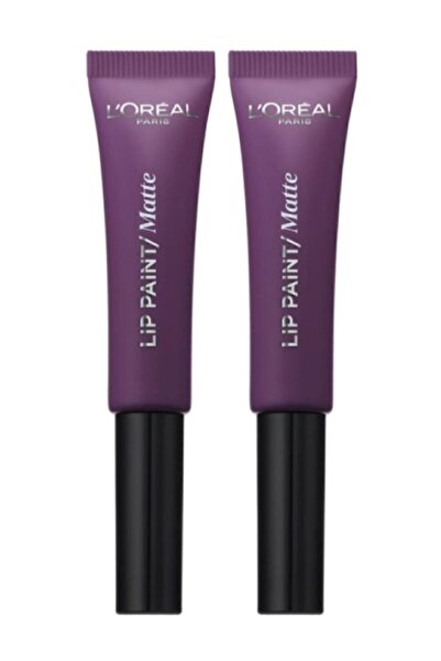L'Oreal Paris Infaillible Lip Paint Likit Ruj Matte 207 Wuthering Purple- Mür...
