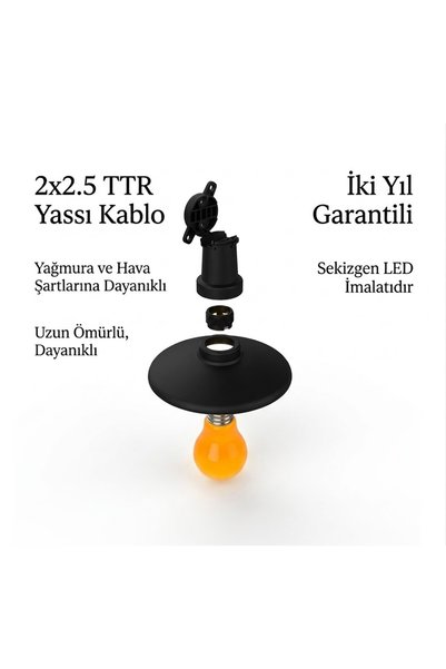 sekizgen led SIRALI ZİNCİR SARMAŞIK AYDINLATMA ŞAPKALI DIŞ MEKAN ORGANİZASYON DÜĞÜN ETKİNLİK PARTİ AYDINLATMA