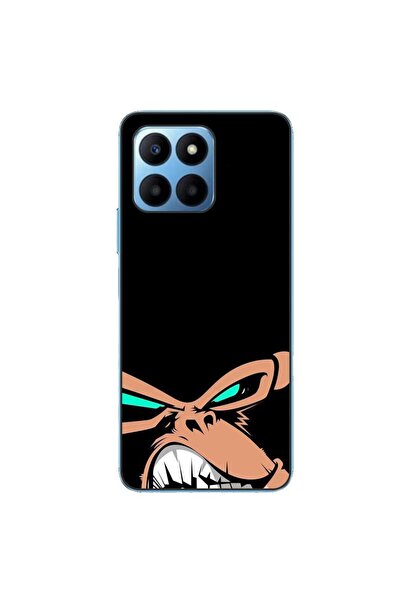 OEM Калъф, съвместим с Honor X8 5G, силиконов гел TPU, с десен на ядосана май...