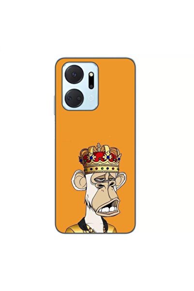 OEM Husa compatibila cu Honor X7a Silicon Gel Tpu Model NFT Royal Ape