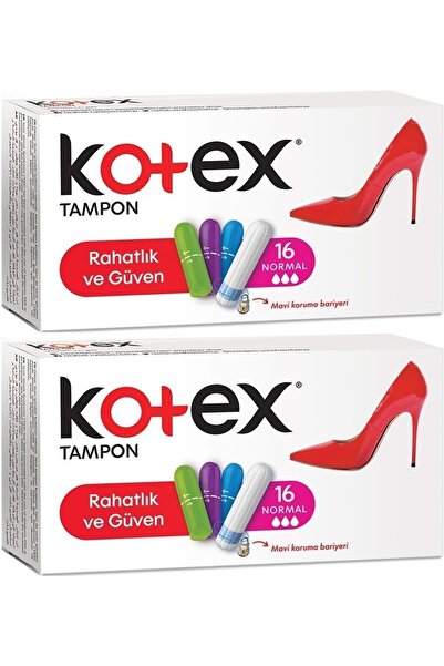 Kotex Tampon Normal 32 Li Set (2PK*16)