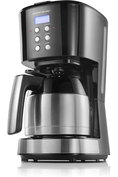 ALSAIF Al Saif Drip Coffee Maker, 1.0 Liter, 900 Watts, Black, Stainless Steel