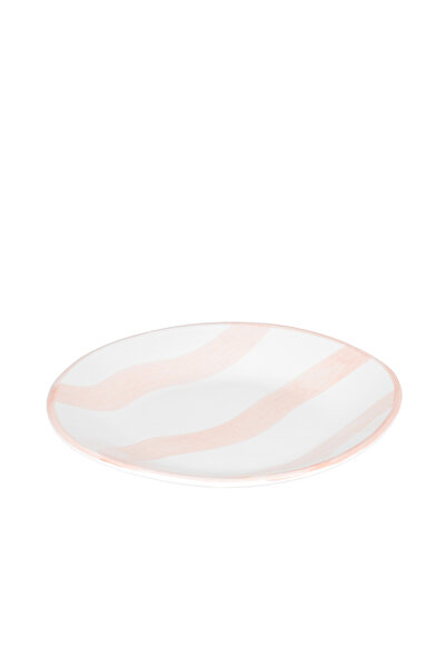 Blends Side Serving Plate Stripes from Paloma