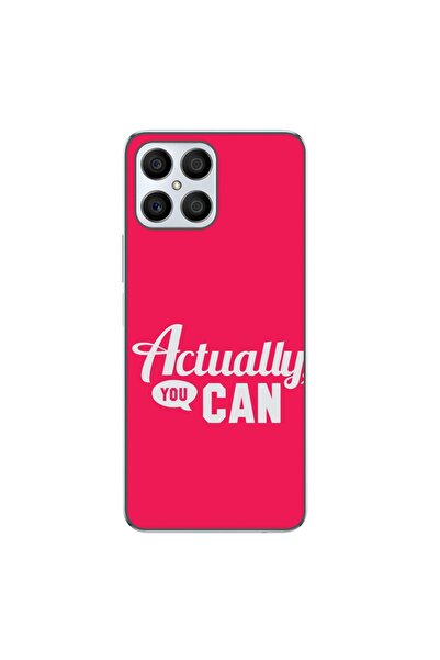 OEM Θήκη συμβατή με Honor X8 από σιλικόνη gel TPU με σχέδιο μηνύματος  "Πραγμ...