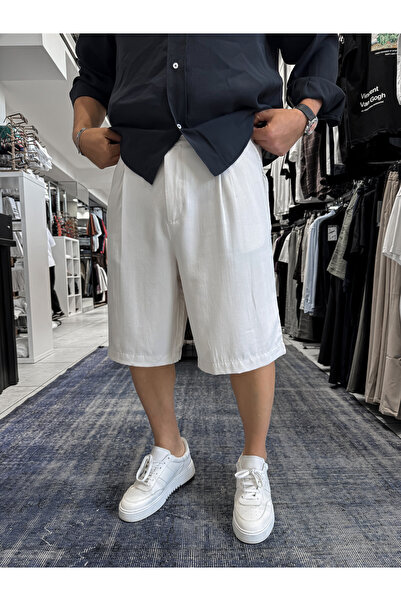 BYBASICMAN Stone Washed Tencel Fabric Shorts Tw-1082