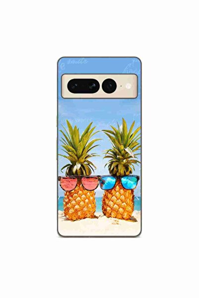 OEM Husa compatibila cu Google Pixel 8 Pro Silicon Gel Tpu Model Beach Pinnea...