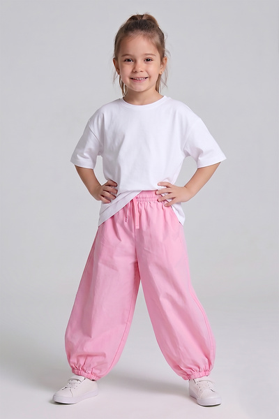 Dmb Pantaloni elastici foarte confortabili pentru fete, stil Bloomer