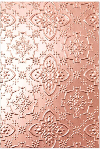Yıldızan Tamgün 3D Texture Mold - Embossing Folder, Kath Breen Decorative Mot...