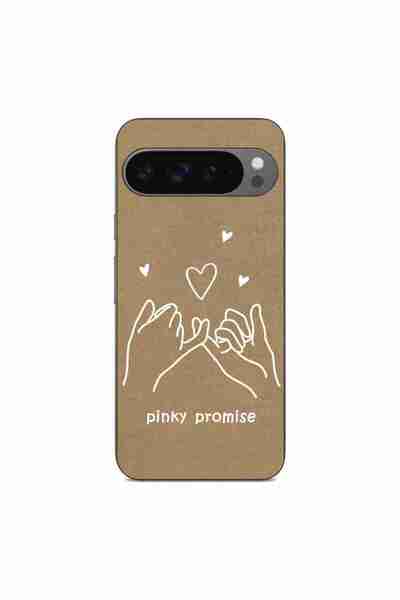 OEM Калъф, съвместим с Google Pixel 9 Pro XL, силиконов гел TPU, с десен BFF ...