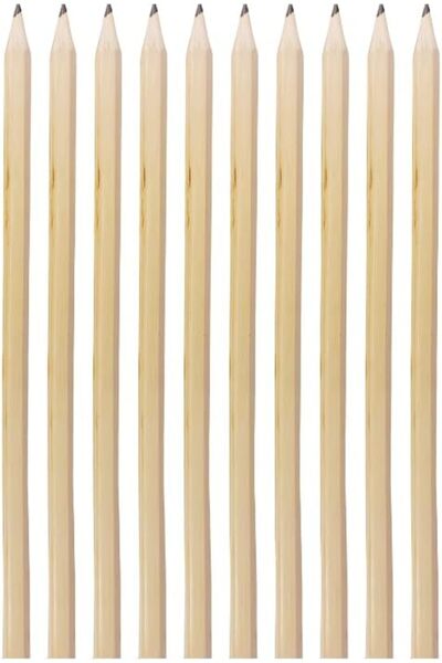 Yıldızan Tamgün Natural Hexagonal Pencil Set, 10 Pieces Tamgün 1159648