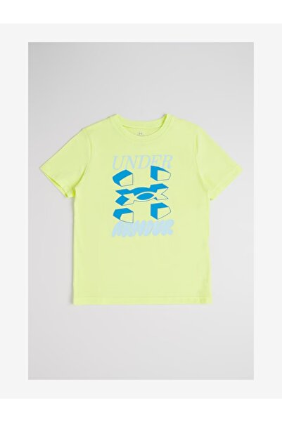 Under Armour Kids Under Armor Split Big Logo Short Sleeve T-Shirt kids