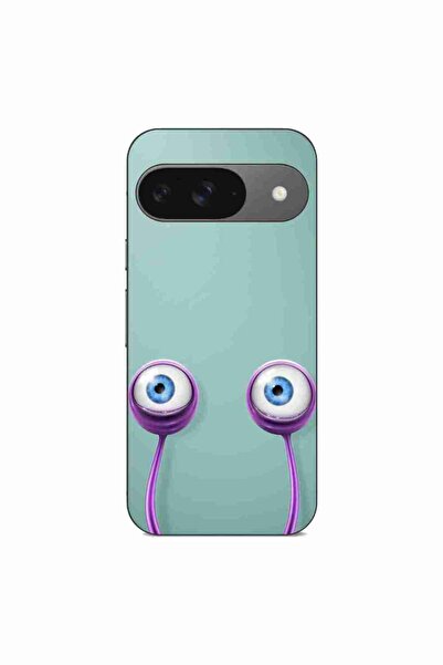 OEM Husa compatibila cu Google Pixel 9 Silicon Gel Tpu Model Snail Eyes