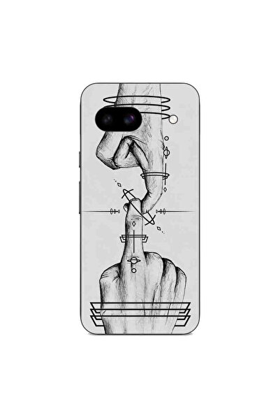 OEM Husa compatibila cu Google Pixel 8A Silicon Gel Tpu Model Universe Touch