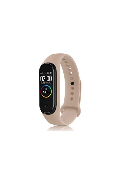 ALVERA COLLECTION حزام Mi Band 4 الكلاسيكي (ليس ساعة) - لون بودرة