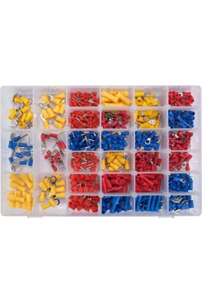 yato Set 600 De Conectori Din Alamă Și Pvc Pentru Cabluri Electrice