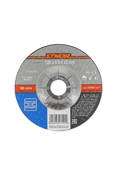 Sthor Disc abraziv pentru metal 115X6X22.2Mm