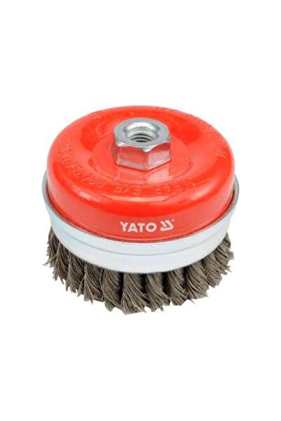 yato Perie Cupă 100Mm, Prindere M14, Cu Toroane Din Sârmă