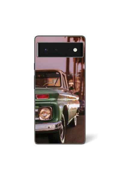 OEM Husa compatibila cu Google Pixel 6 Silicon Gel Tpu Model Pickup Truck