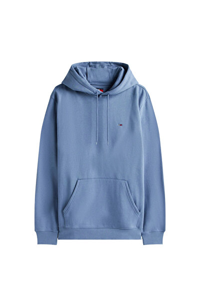 Tommy Hilfiger Ανδρικό Φούτερ με Κουκούλα Σχέδιο Σημαίας Κανονικής Εφαρμογής XL