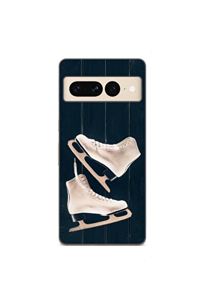 OEM Husa compatibila cu Google Pixel 7 Pro Silicon Gel Tpu Model Ice Blades
