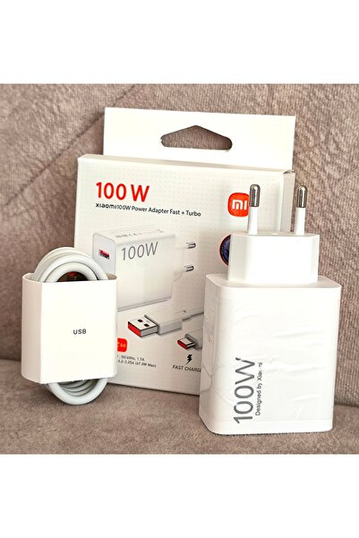 Kotenart Xiaomi Mi Redmi Uyumlu 100W Turbo Şarj Aleti (Type-A) MDY-15-EK Adap...