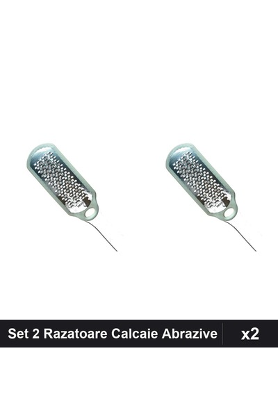 NAİLS Set 2 Razatoare Calcaie Abrazive #01, Buffere Unghii Profesionale, Mani...