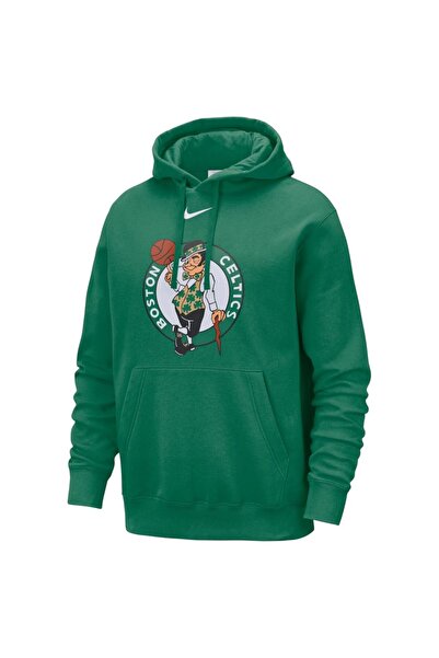 Nike Hanorac cu glugă pentru bărbați Boston Celtics Club NBA M