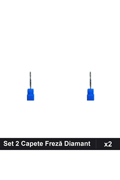 NAİLS Set 2 Capete Freză Diamant Unghii, Manichiură Profesională, Accesorii P...