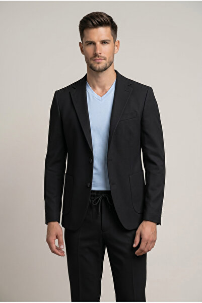 AtlasGiyim Men's Slimfit Suit with Pocketed Jogger Pants (New Season)