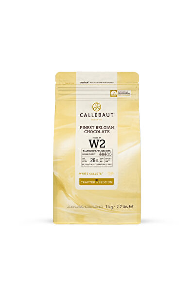 Callebaut W2 Beyaz Drop Çikolata 1 Kg