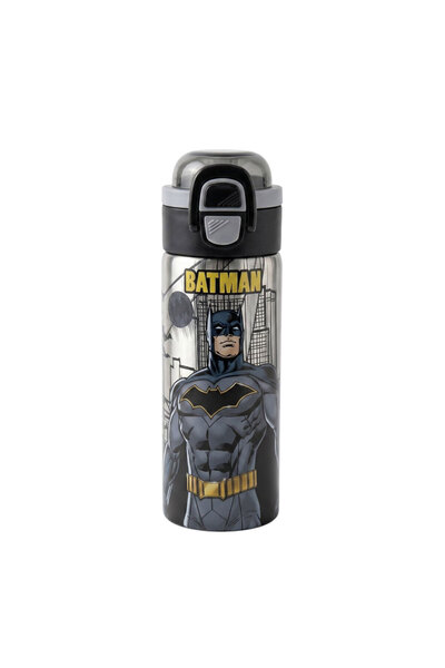 Batman Çift Fonksiyon Kapaklı Çelik Matara 600Ml 3819