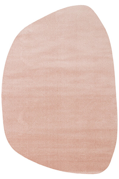 Cool Halı Puffy Pembe Kalın Amorf Yumuşak Asimetrik Tasarım Trend Giyinme Gen...