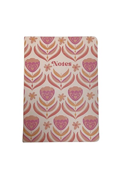 ACAR GRUP Caiet Pink Notes cu copertă termo-flexibilă și linii, 14,5*21 cm, 1...